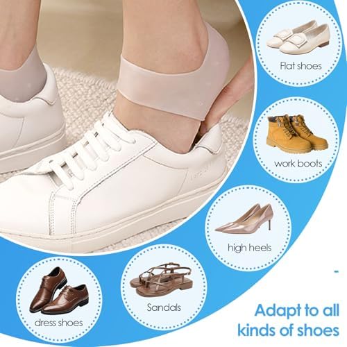 Vue 4 de Paires Protege Talon En