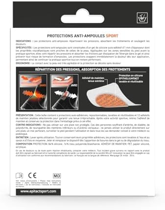 Vue 3 de Epitact Protections Ampoule Pied