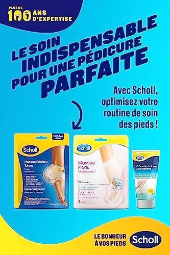 Vue 6 de Scholl Masque Pieds Nourrissant
