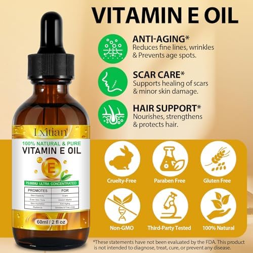 Vue 2 de Huile De Vitamine