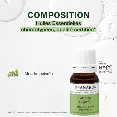 Vue 5 de Pranarom Menthe Poivree Huile