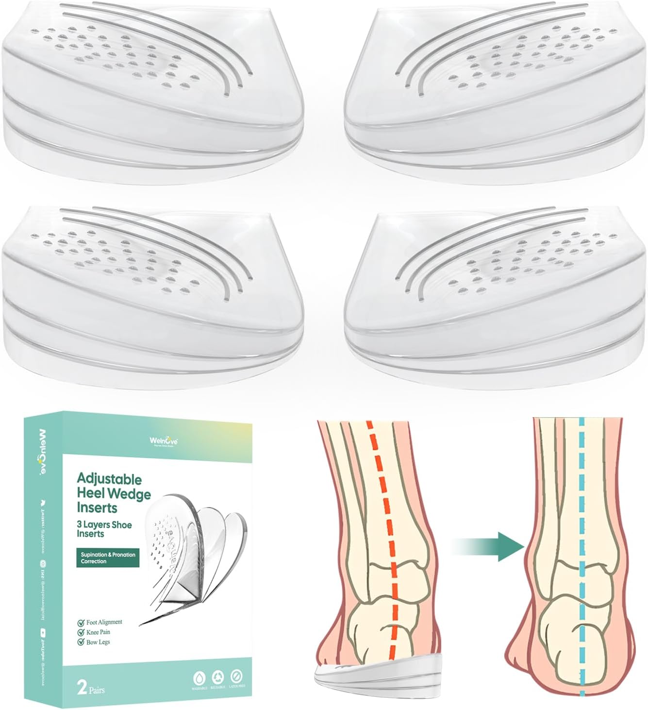 Heel Wedge For Supination