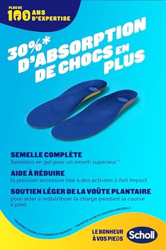 Vue 3 de Scholl Semelles Gelactiv Running