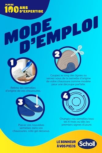 Vue 7 de Scholl Semelles Gelactiv Running