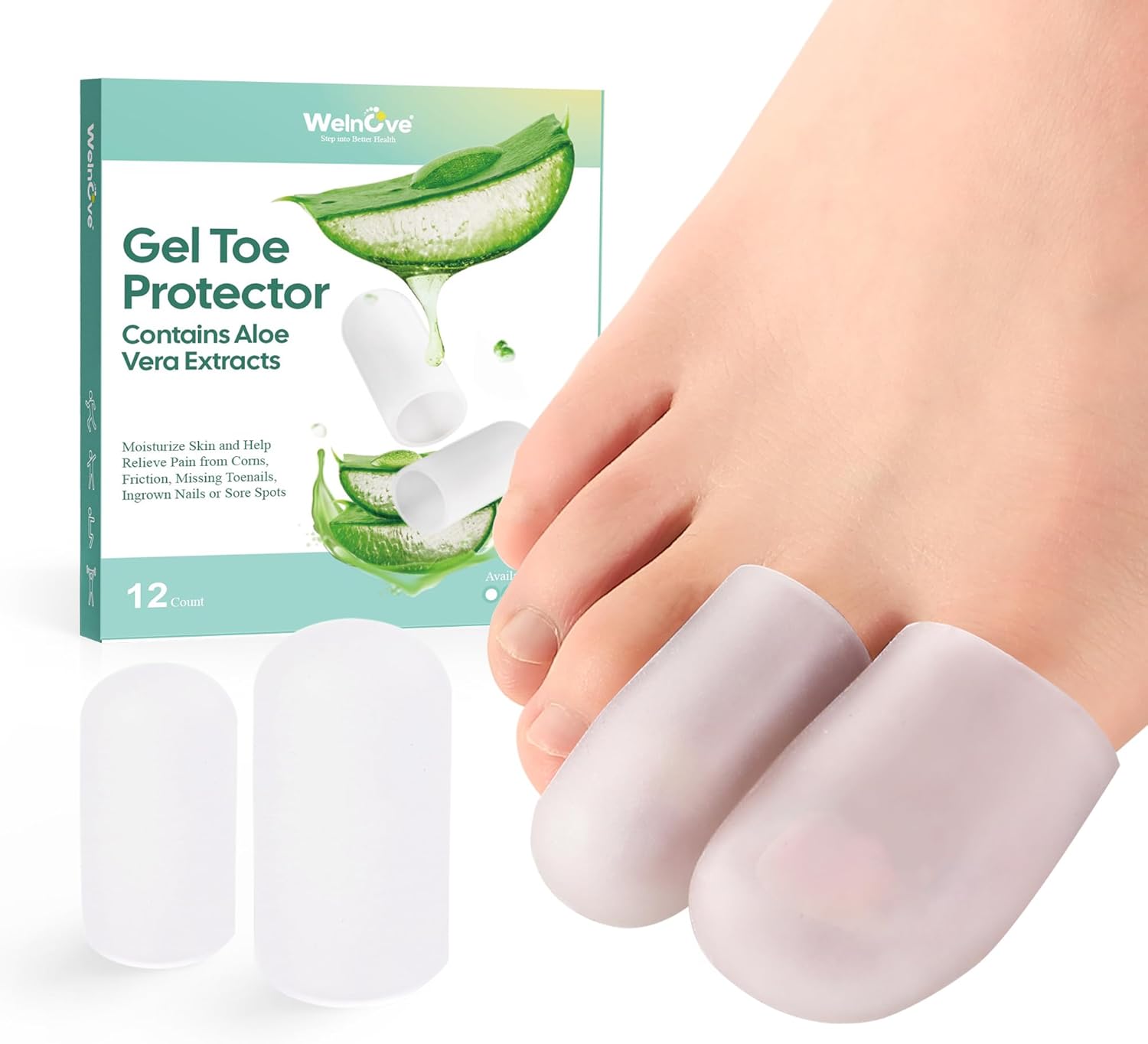 Welnove Gel Toe Cap