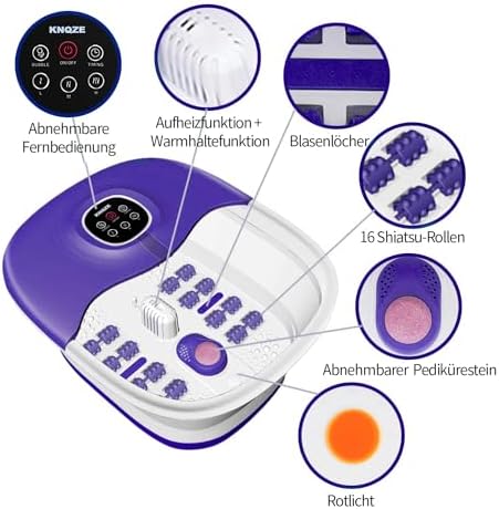 Vue 4 de Bain De Pieds Bouillonnant