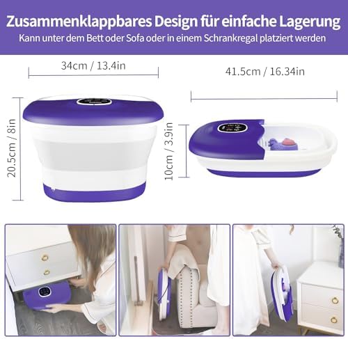 Vue 7 de Bain De Pieds Bouillonnant