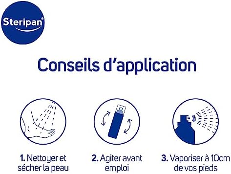 Vue 5 de Steripan Spray Antitranspirant Pieds
