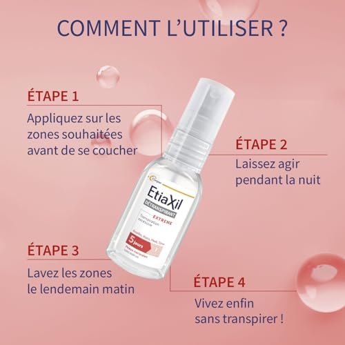 Vue 7 de Etiaxil Spray Deodorant Detranspirant