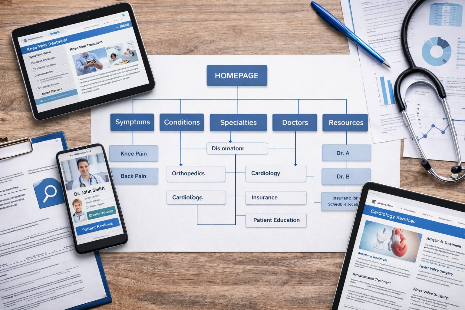 Information Architecture for Healthcare Websites: Organize Medical Content for Clarity