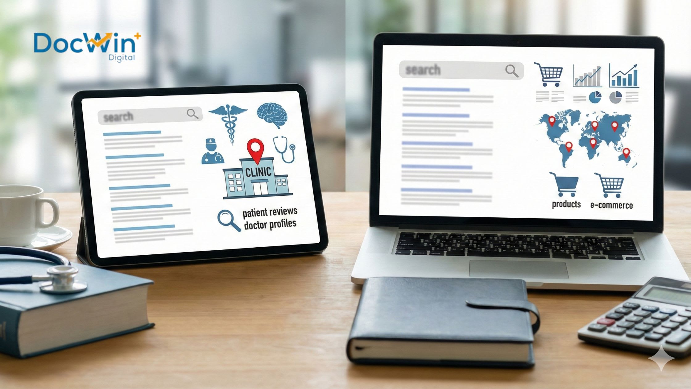 (Pillar 1, Cluster 1, Blog 2) Healthcare SEO vs Traditional SEO: What Doctors, Clinics & Hospitals Must Know
