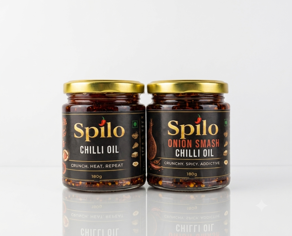 Chilli Oil + Onion Smash Chilli Oil [Combo]