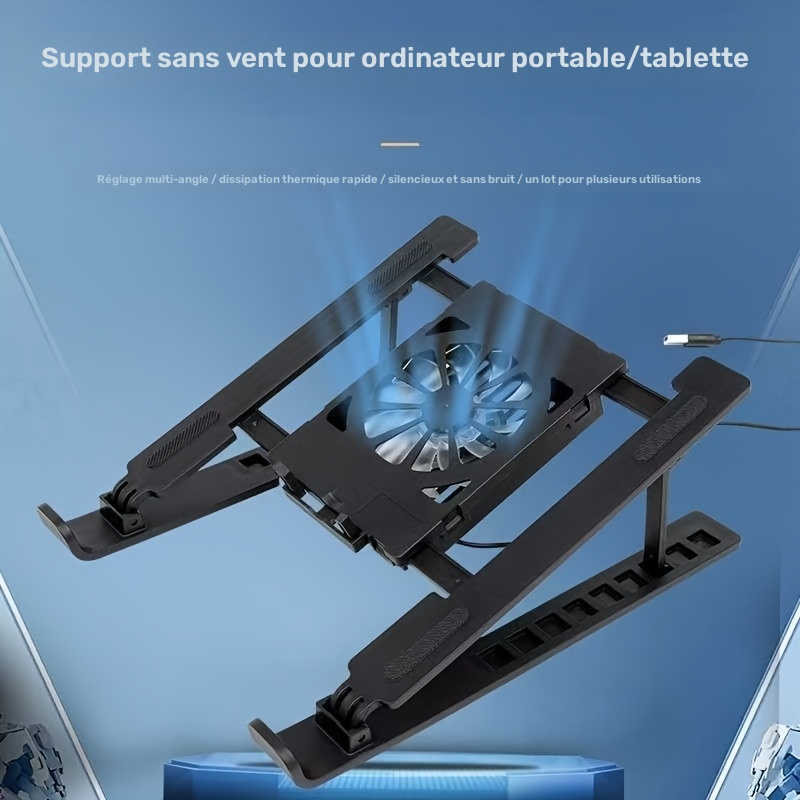 Support de refroidissement réglable pour ordinateur portable-1