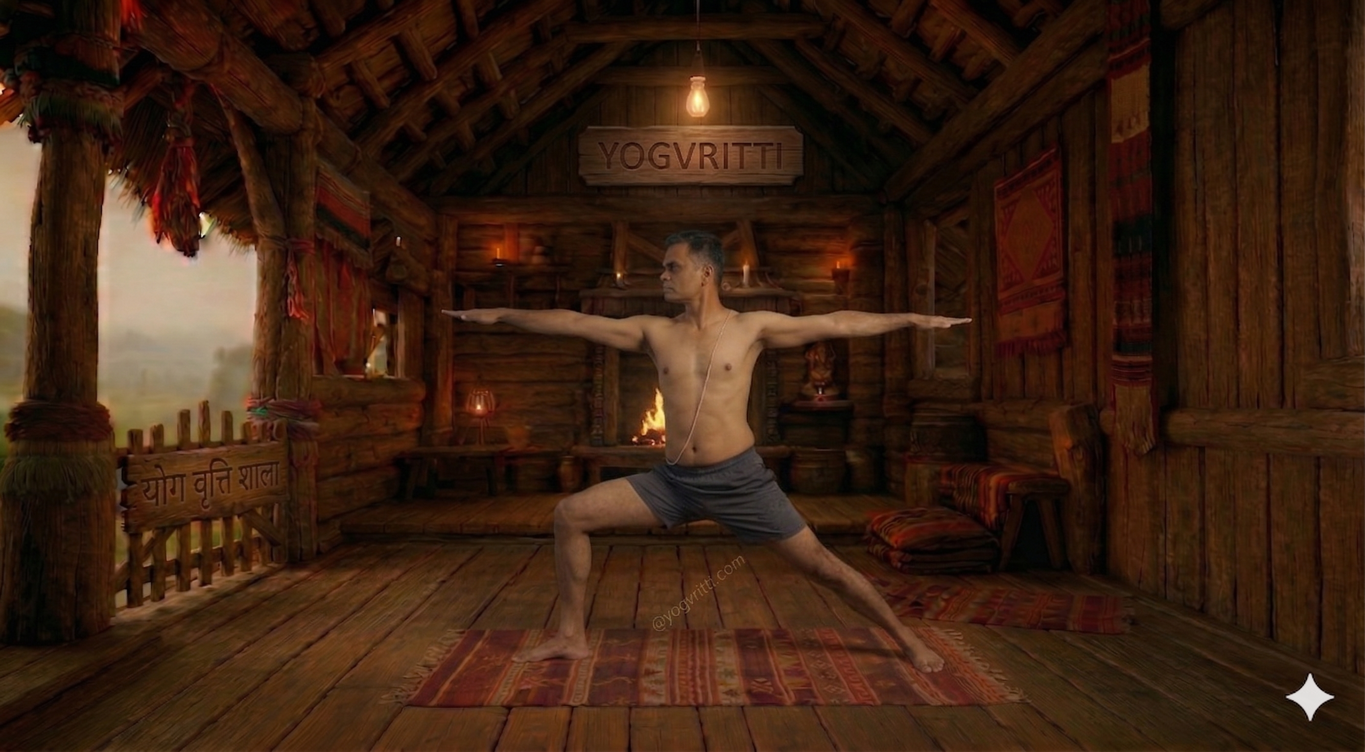 Warrior II Pose