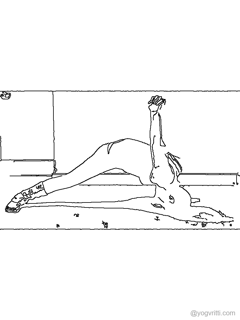 Baddha Virabhadrasana