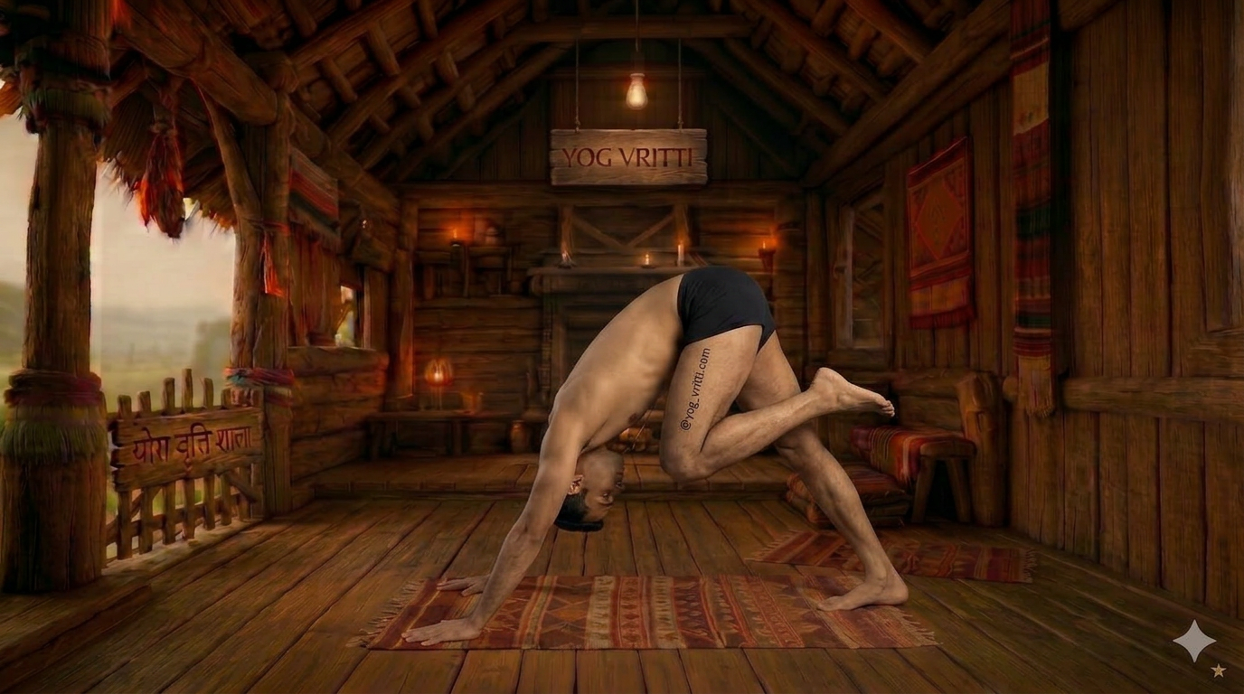 Adho Mukha Svanasana Variation Hip Circles