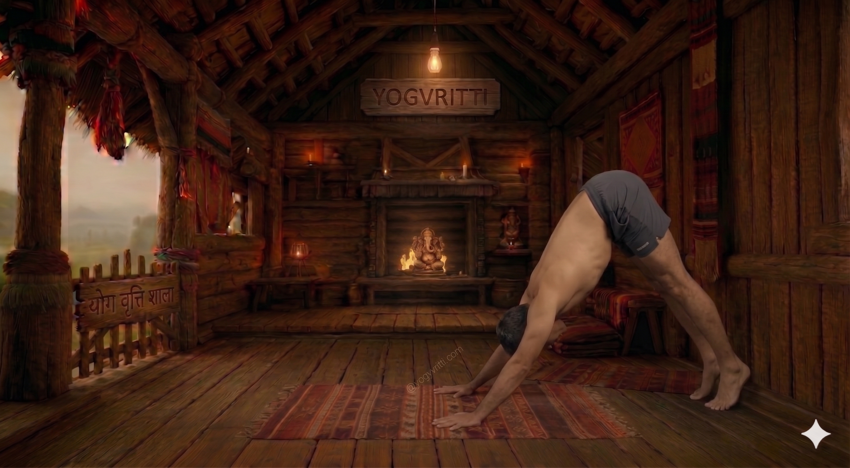 Adho Mukha Svanasana (Wall)