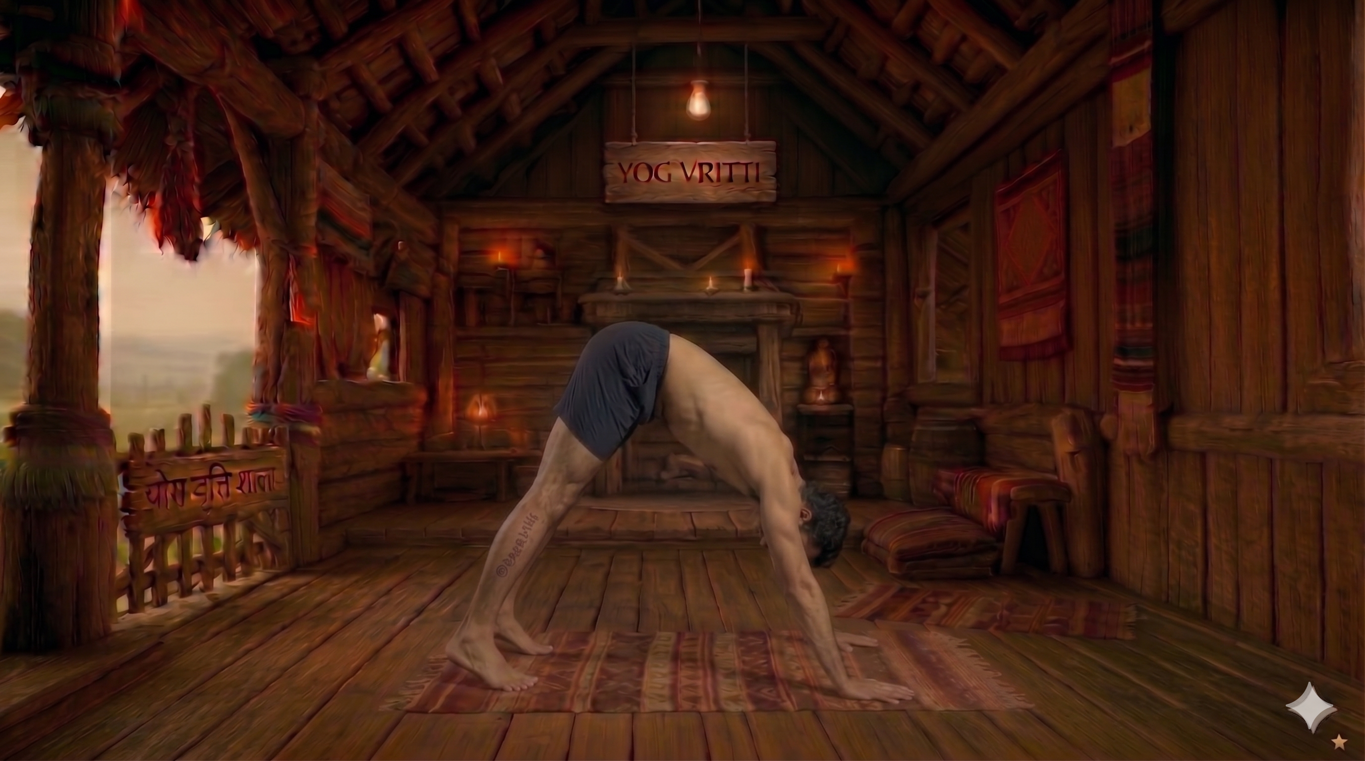 Adho Mukha Svanasana Variation Toes Tucked