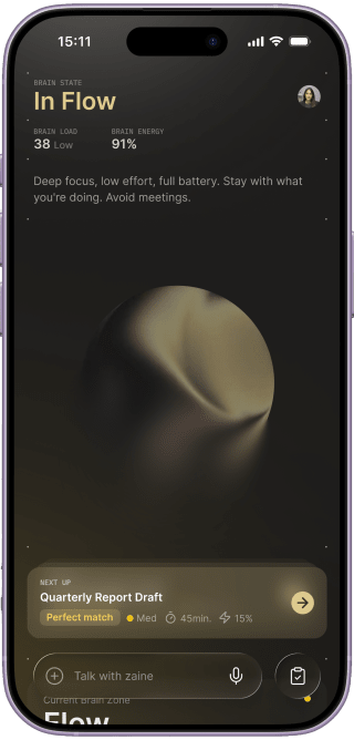Detect peak performance.
