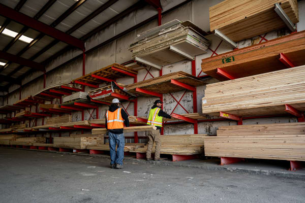 Building materials at Western Building Center
