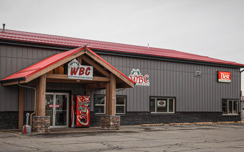 Western Building Center Stevensville storefront