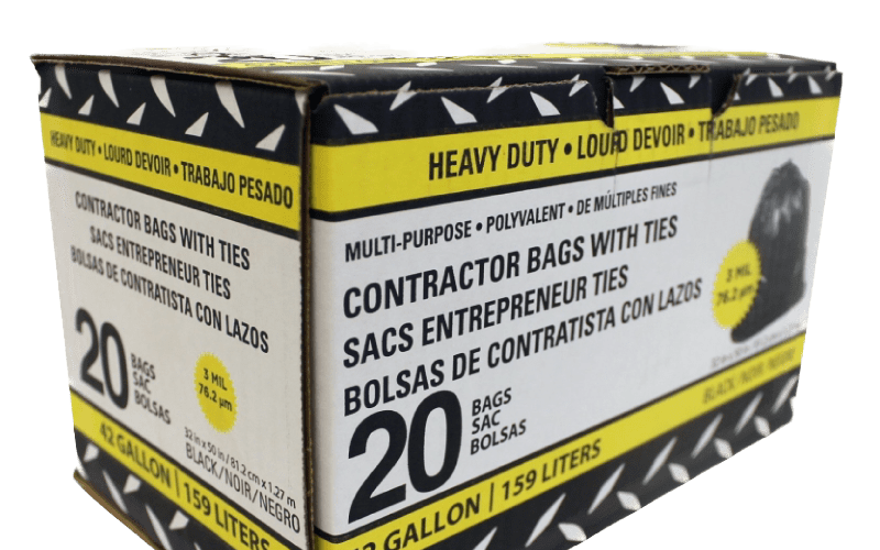 Steelcoat 42-Gallon Contractor Bags (20-pk)