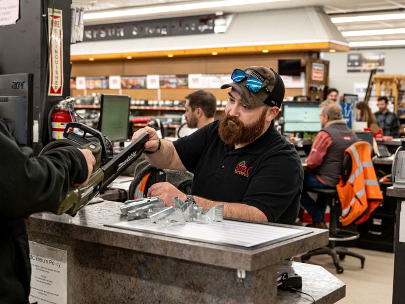 WBC team collaborating at a store