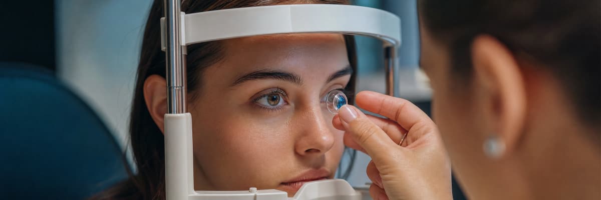 Been told you can't wear contacts?