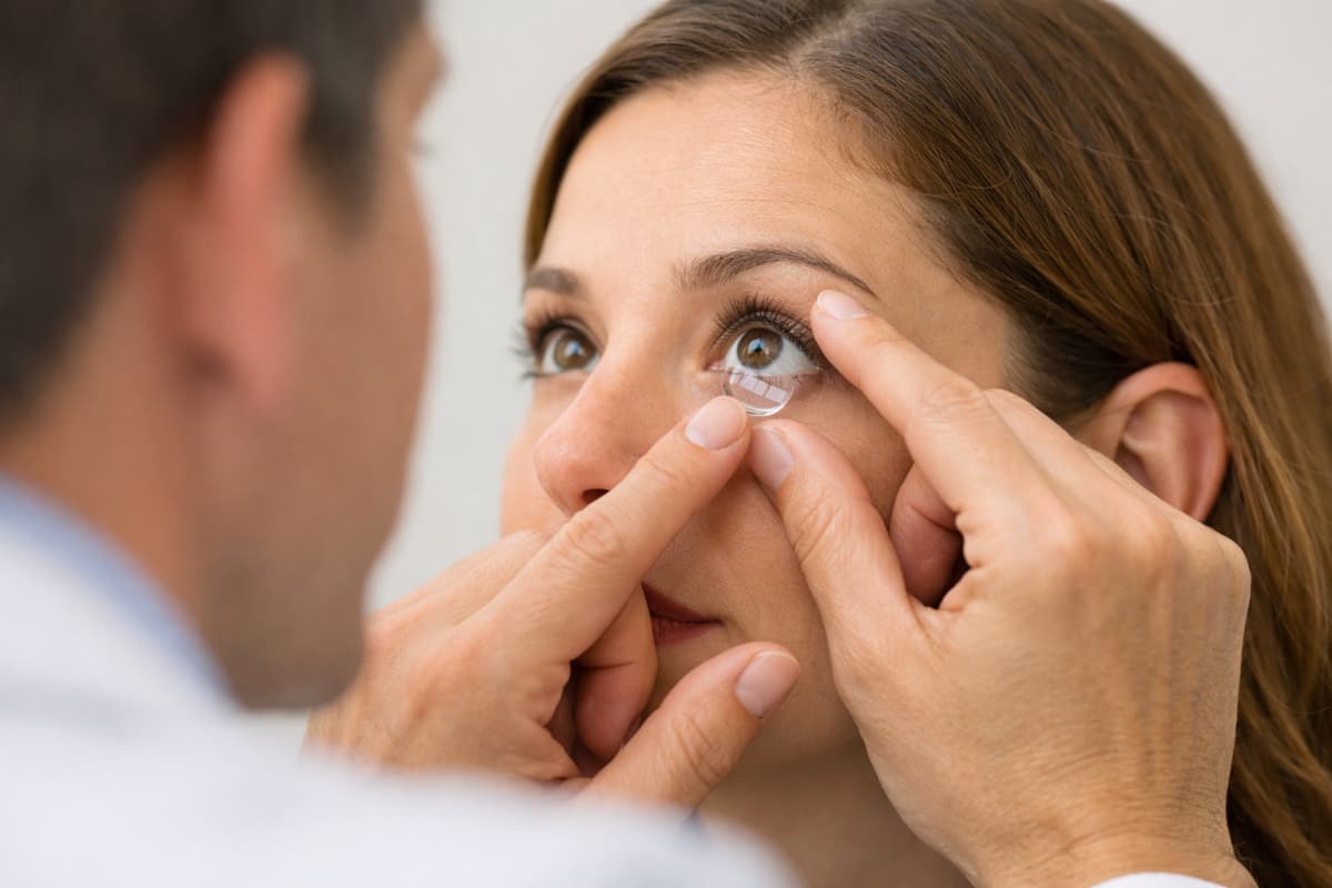 What Happens During a Contact Lens Fitting & Exam?