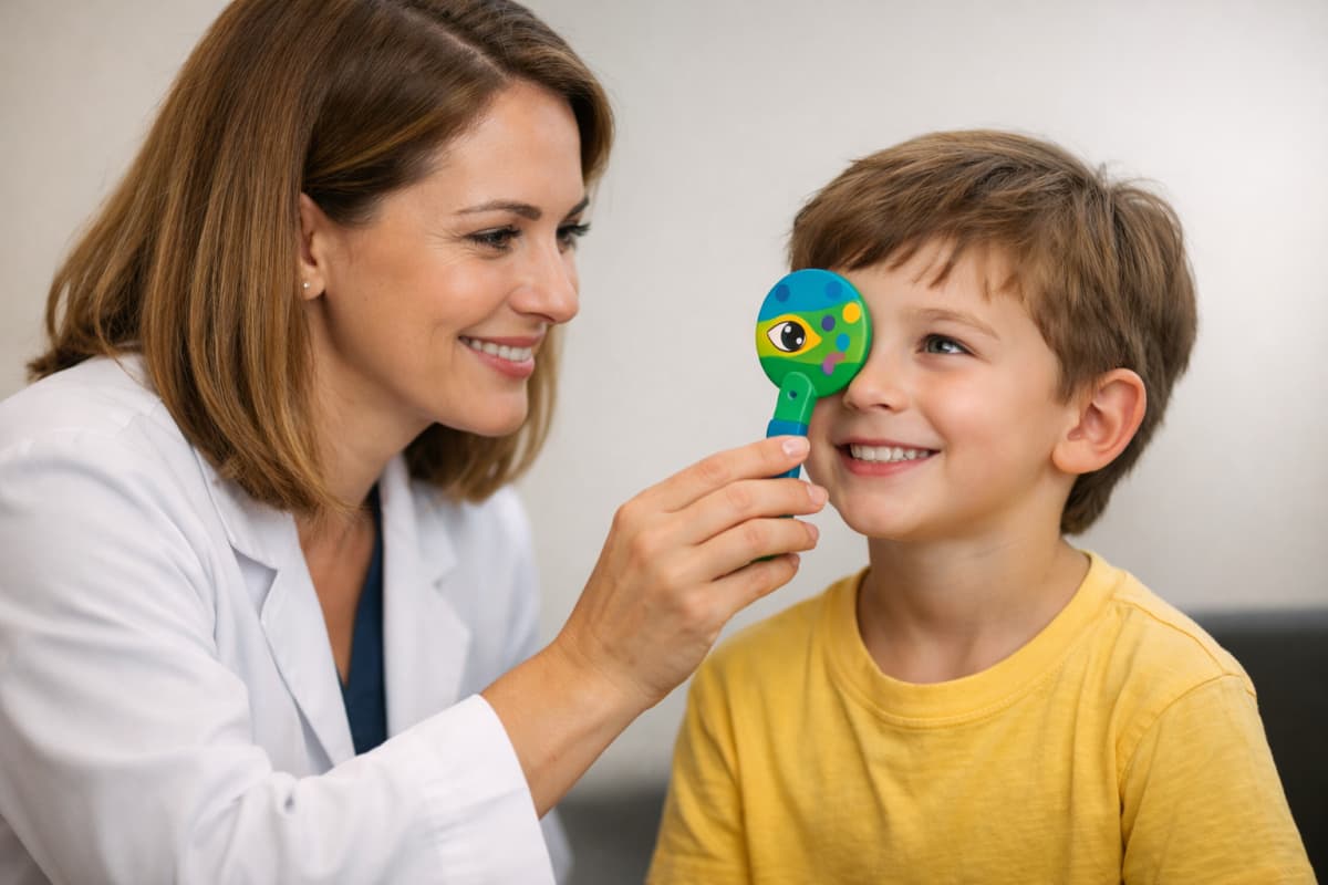 What Happens During a Pediatric Eye Exam?