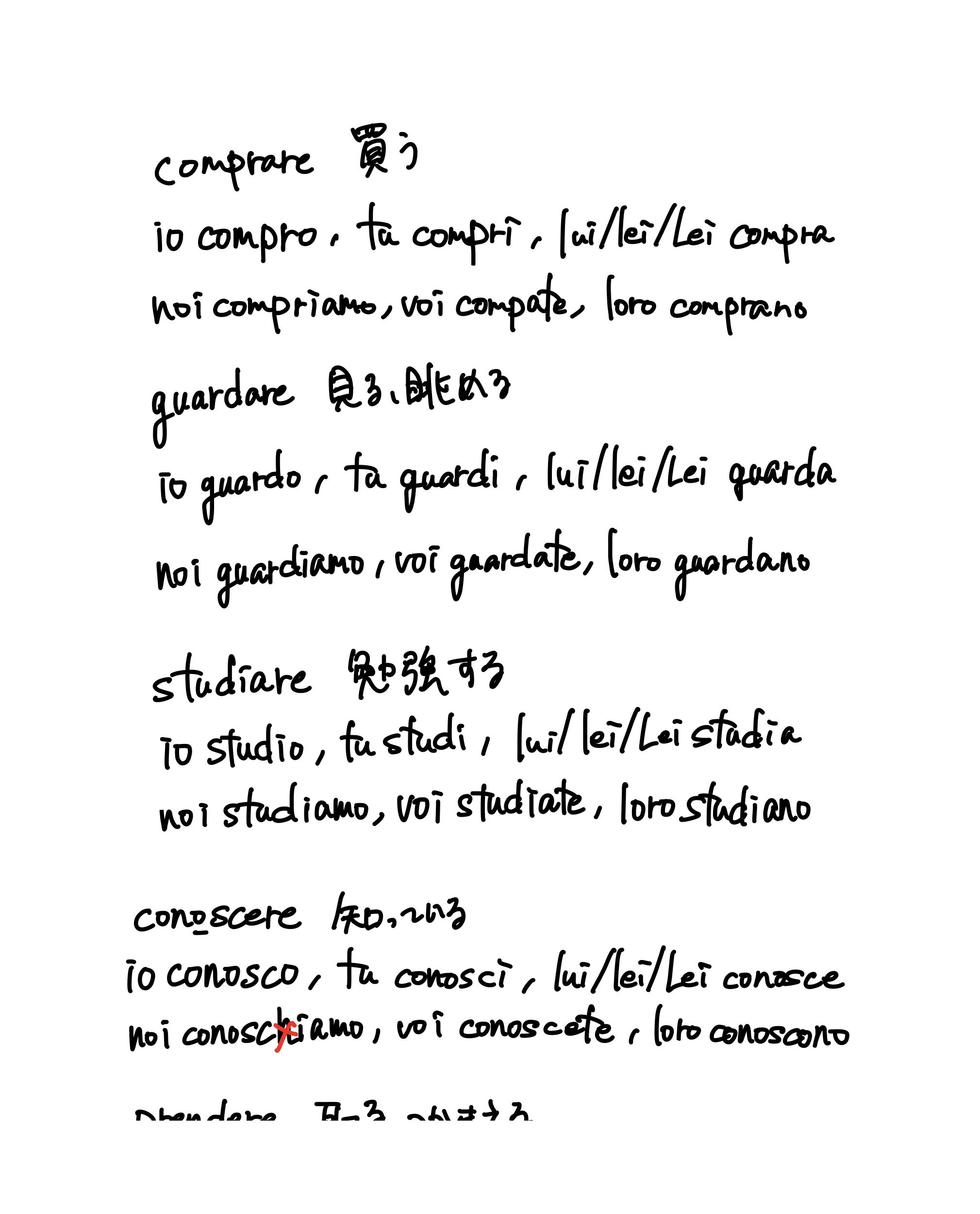 本気で学ぶイタリア語(3ページ目)