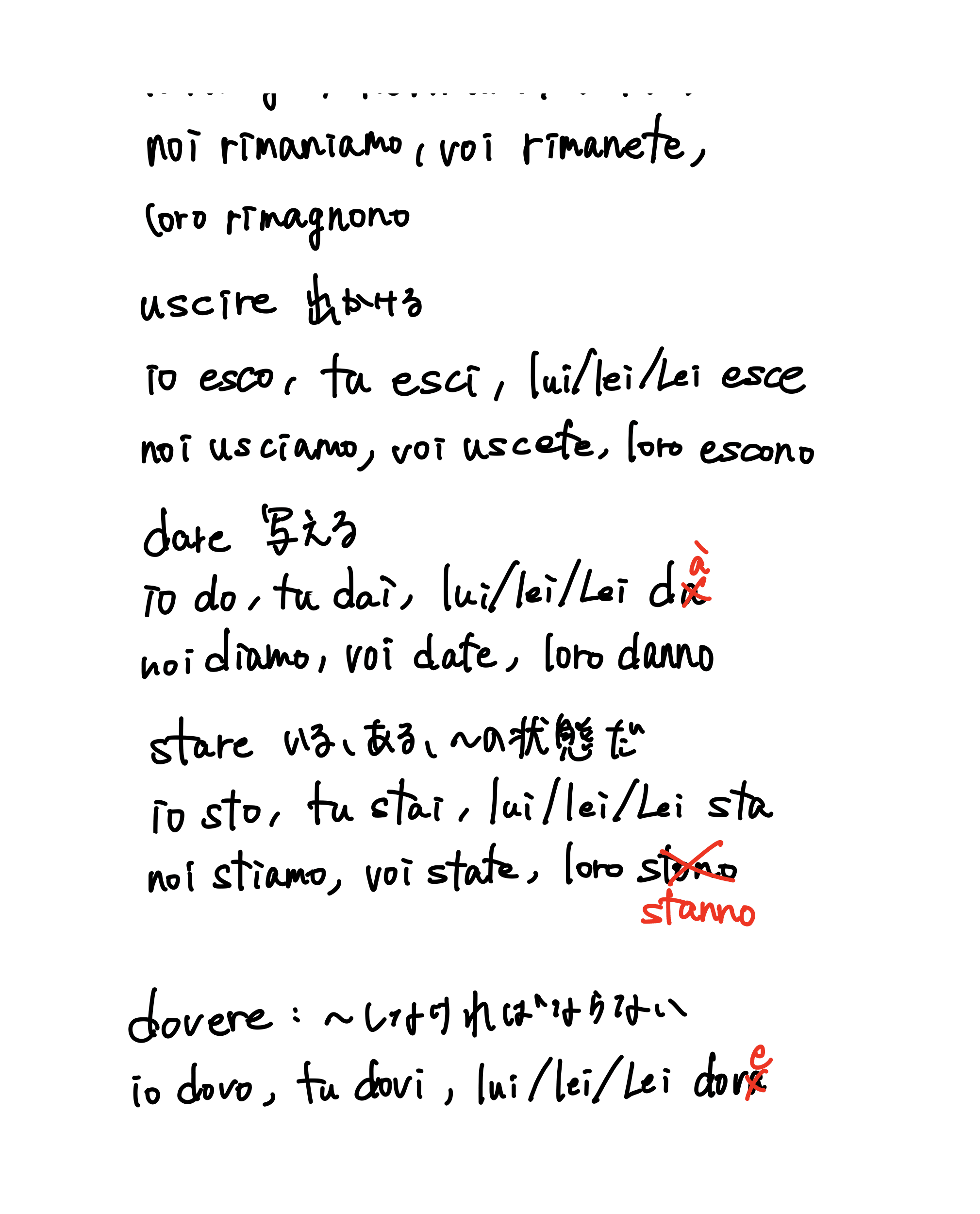 本気で学ぶイタリア語(8ページ目)