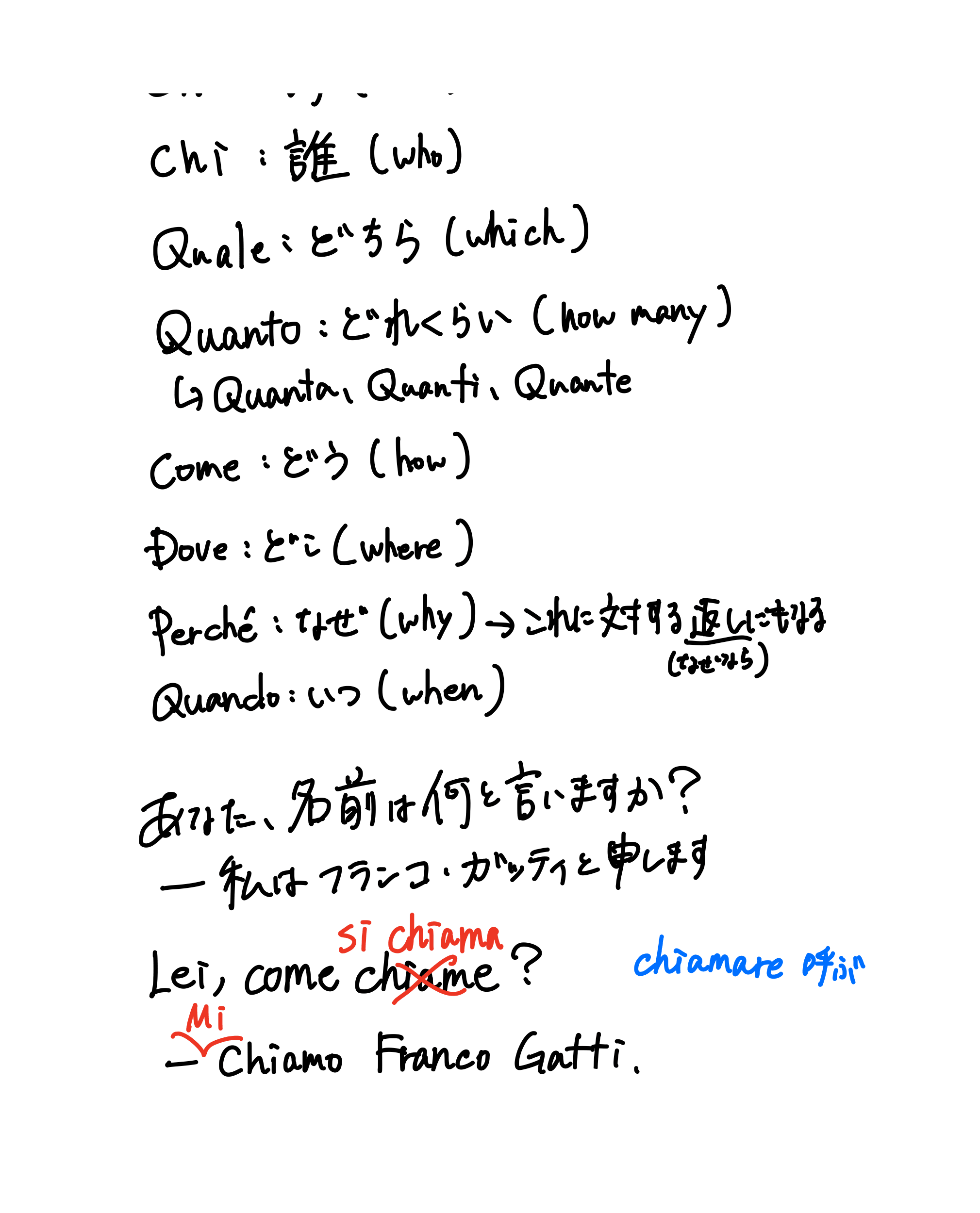 本気で学ぶイタリア語(13ページ目)