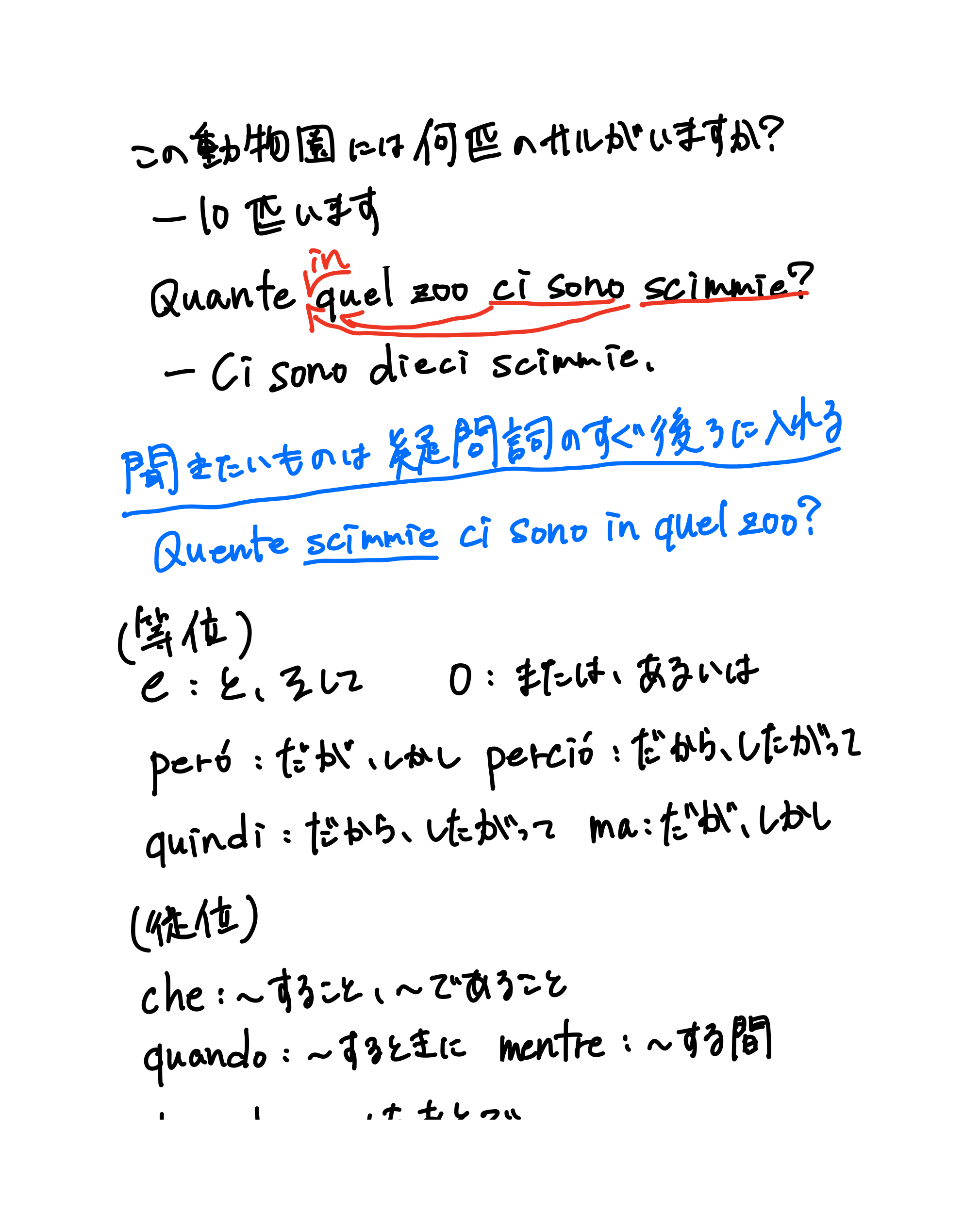 本気で学ぶイタリア語(16ページ目)