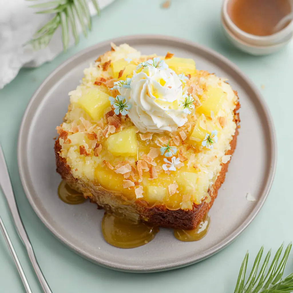 Easter Pineapple Heaven Cake: A Tropical Delight Awaits