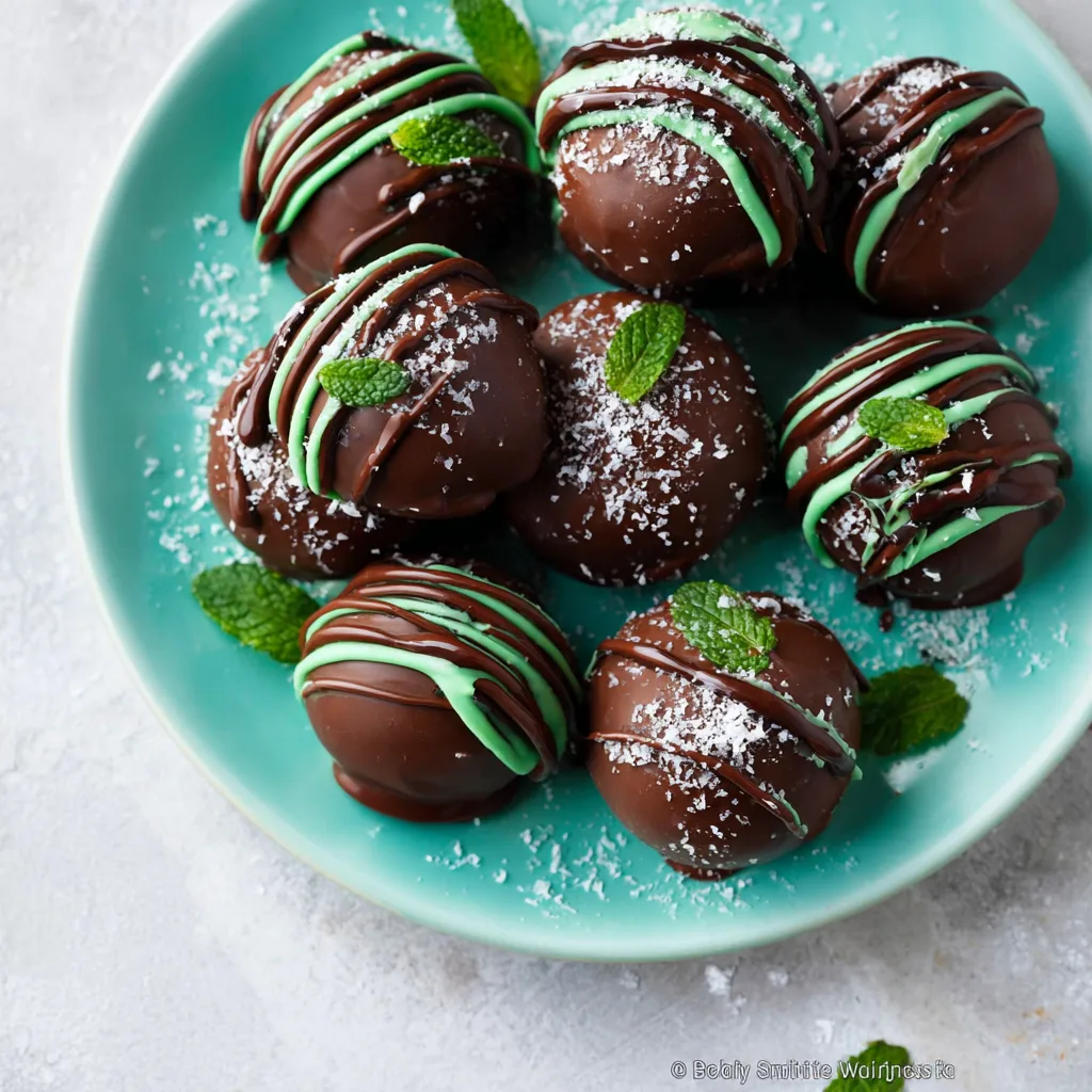 Easy Mint Chocolate Truffles: Indulgent and Irresistible