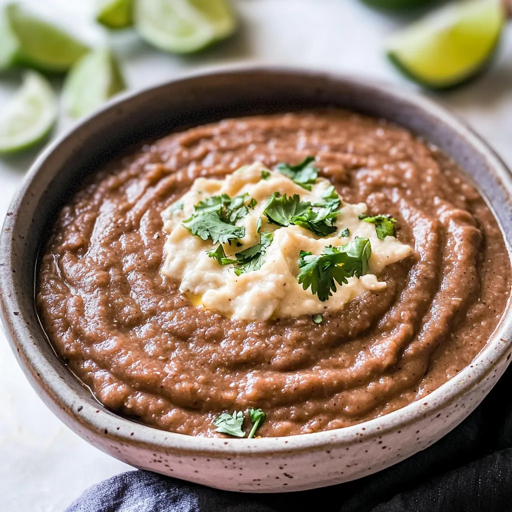 instant pot refried beans: Creamy Flavor Explosion