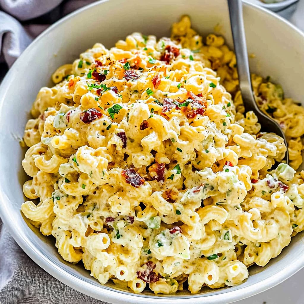 Deviled Egg Macaroni Salad: Creamy Nostalgia in Every Bite