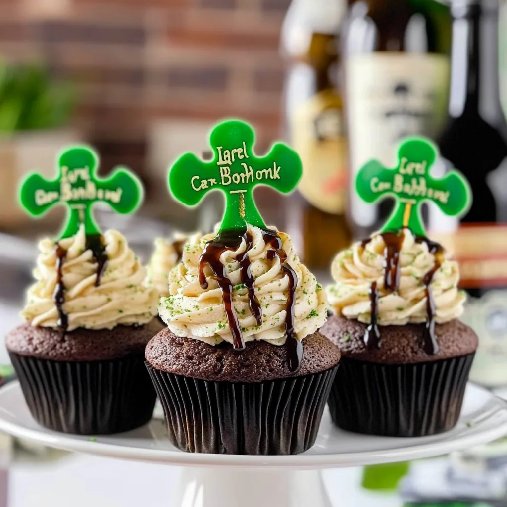Irish Car Bomb Cupcakes: Indulgent St. Patrick's Day Treats