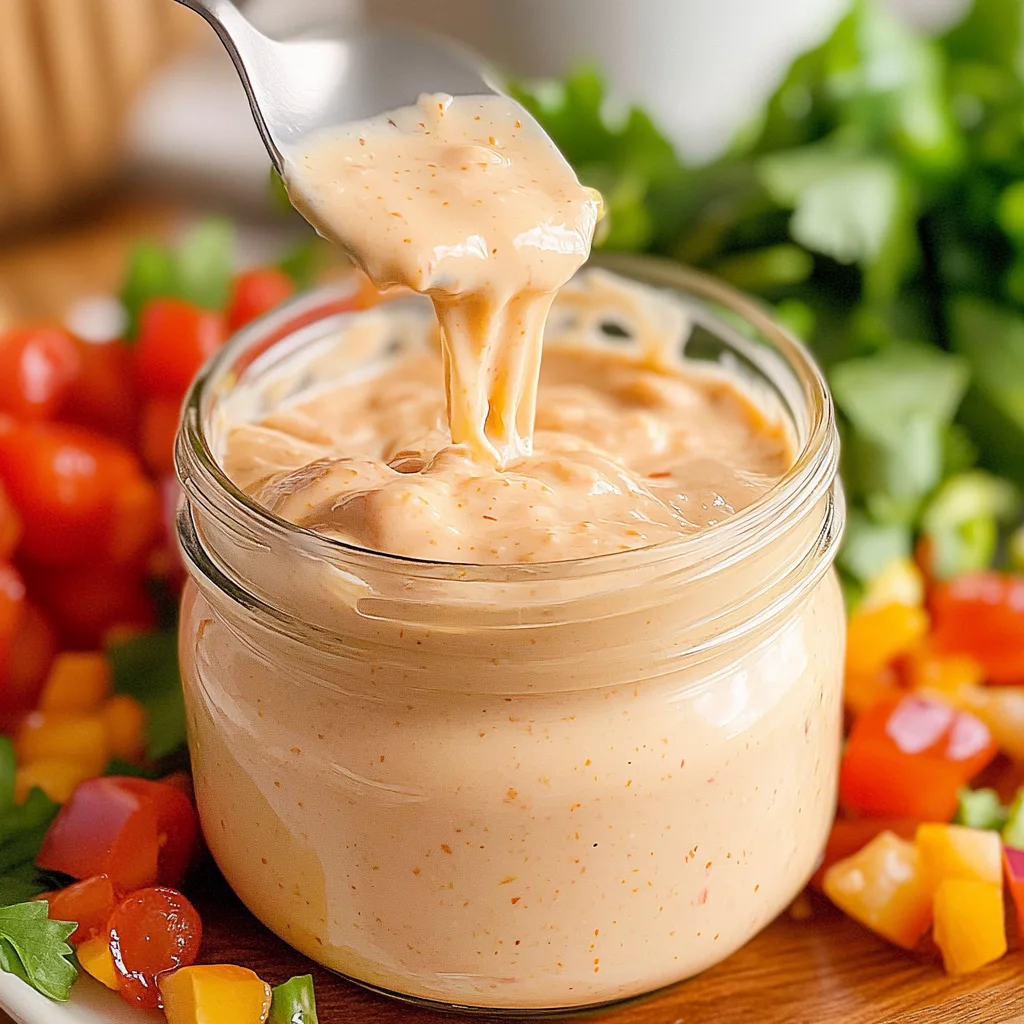 Homemade Thousand Island Dressing Slaw: Creamy Delight