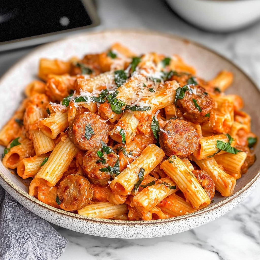 chicken sausage pasta: Cozy Comfort in Every Bite