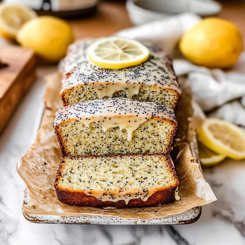 lemon poppyseed bread: Uplifting Citrus Delight