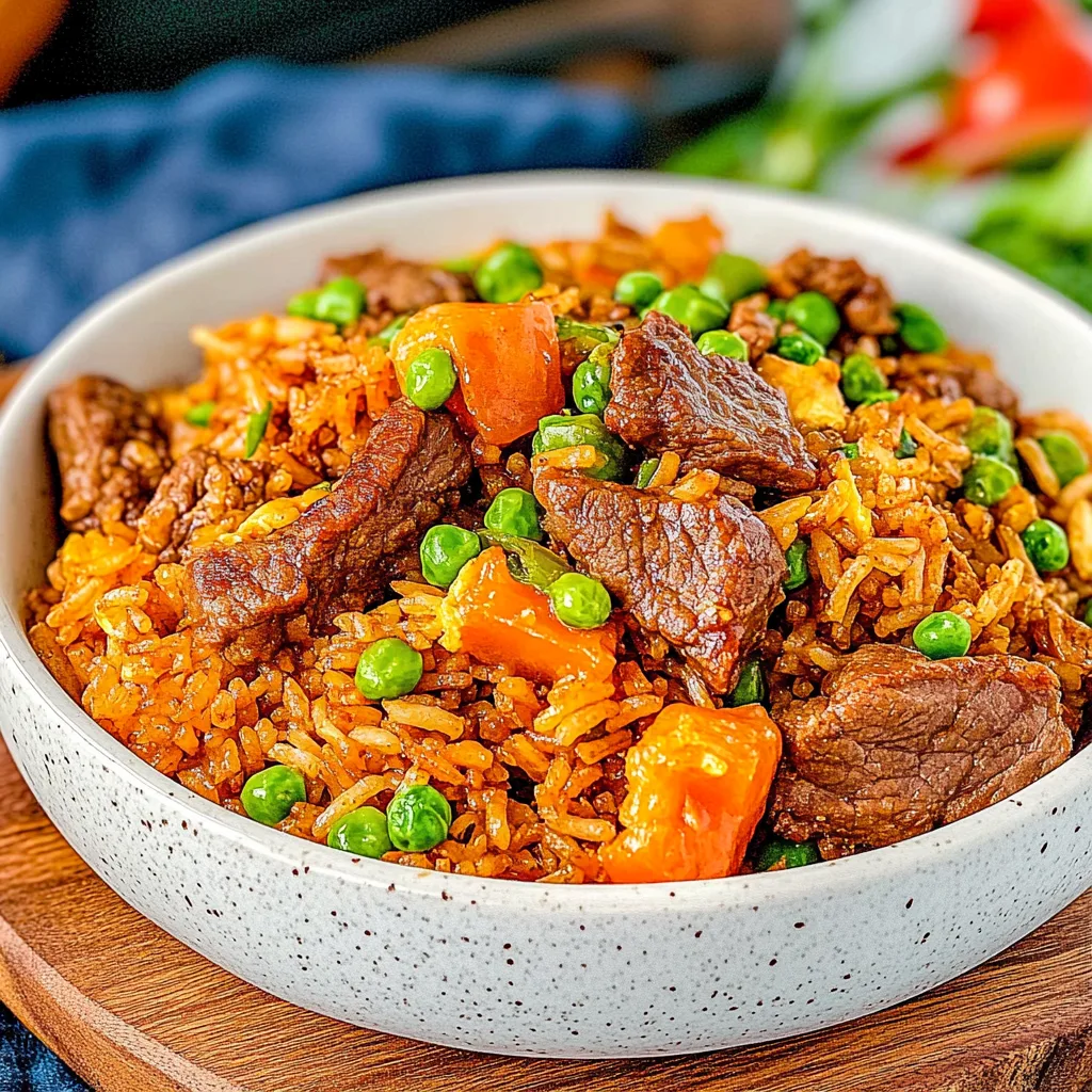 beef fried rice: Flavor-Packed and Nostalgic Delight