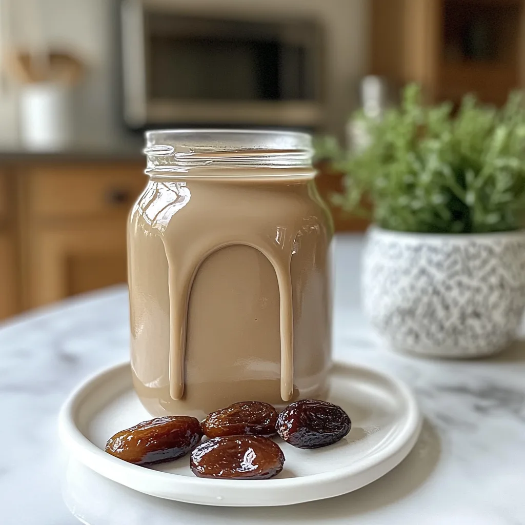 Date-Sweetened Coffee Creamer: A Cozy Morning Delight