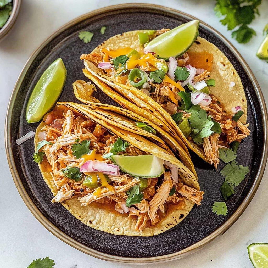 crockpot chicken tacos: Juicy and Flavor-Packed Delight