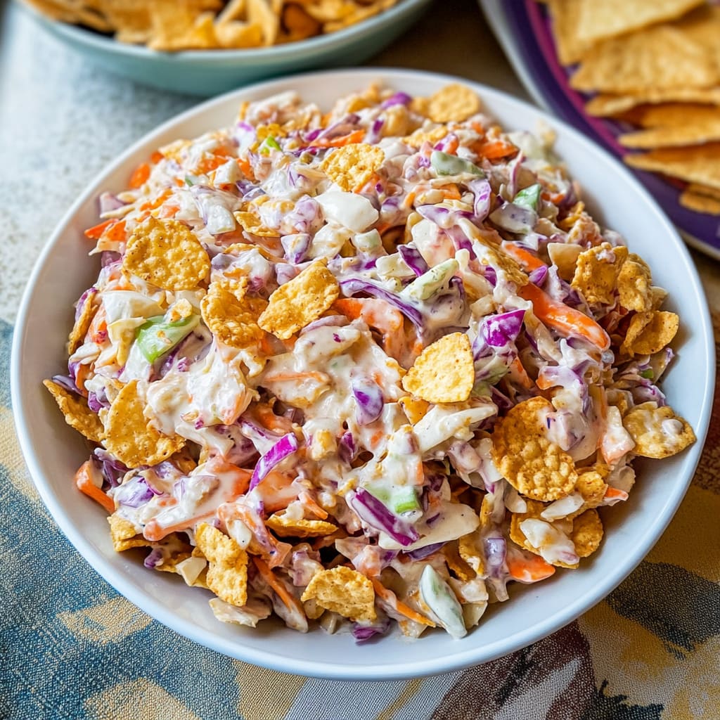 Cowboy Crunch Slaw: Zesty and Fun Backyard Delight