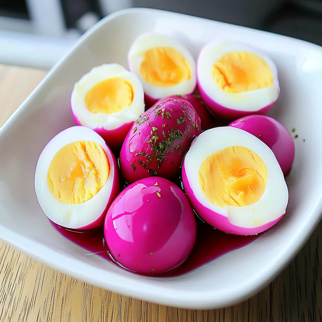 pickled eggs recipe: Tangy and Flavor-Packed Delight