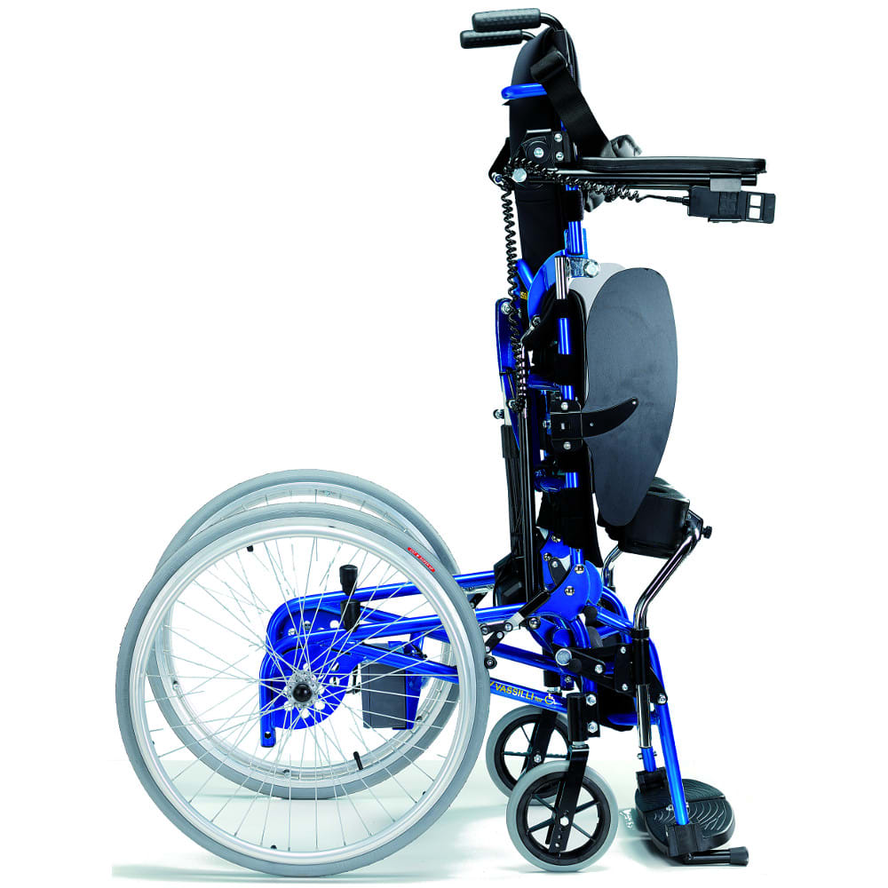 Fauteuil roulant verticalisateur Vassilli semi électrique