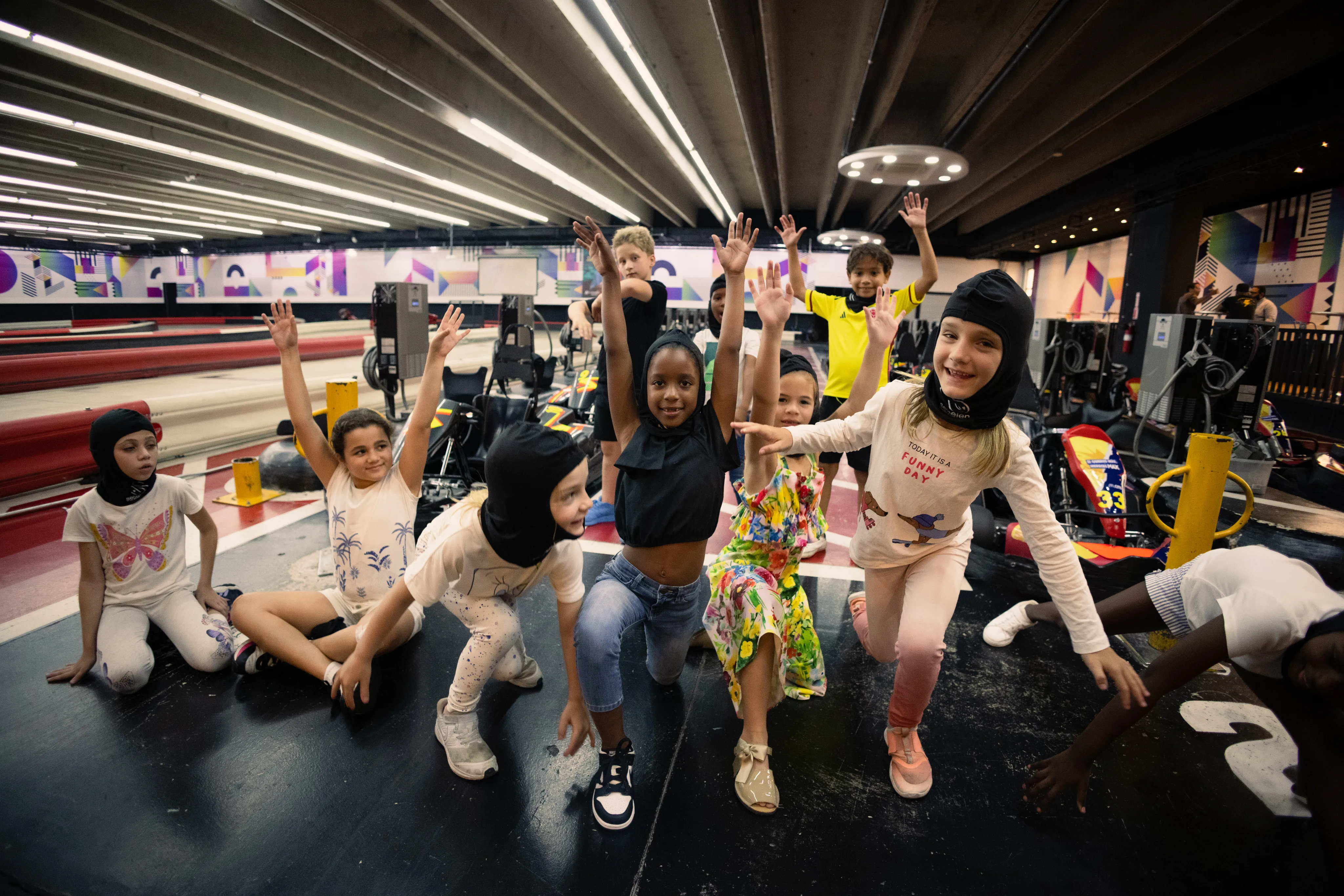 Fotografo de cumpleanos interior en Santo Domingo para fiesta de ninos en club tematico