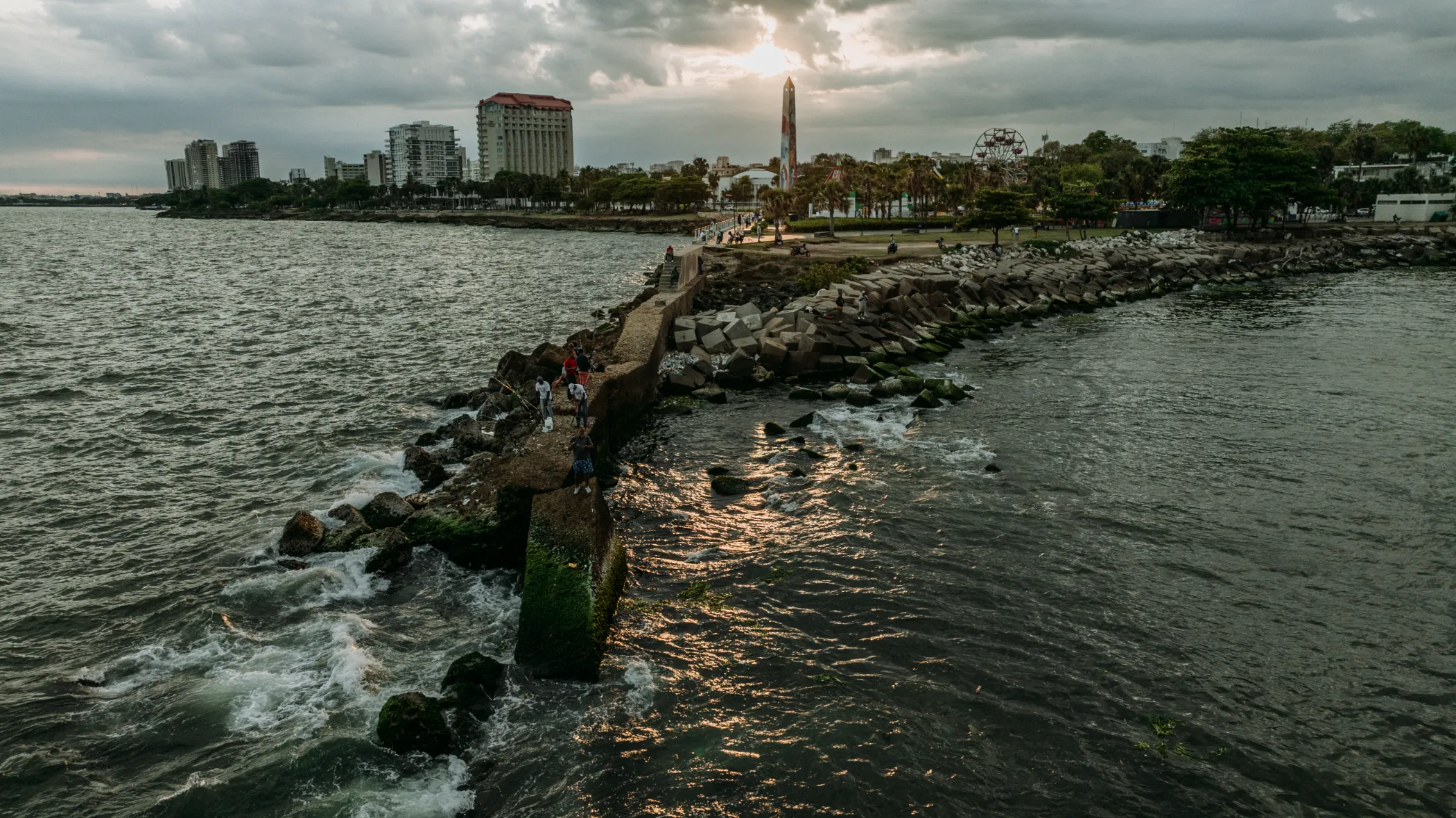 Santo Domingo districto nacional piloto de drone